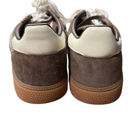 ADIDAS IF6490 Handball Spezial Shoes Earth Strata/Off White Wms Size 8 New - Picture 3 of 7